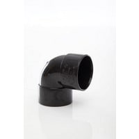 Polypipe 45° Obtuse Bend 50mm Black WS54B