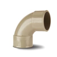 Polypipe Solvent 92.5° Swept Bend 40mm Grey MU214SG