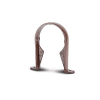 Polypipe Round Pipe Bracket 68mm Brown RR126BR