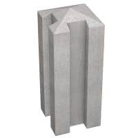 Supreme Concrete Strongcast Slotted Post Corner 2440 x 125 x 125mm