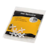 Hudson Pro Tile Spacers 2mm W White