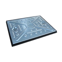 EJ GPW Single Seal Manhole Cover and Frame 2.5T 600 x 450mm Galvanised