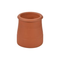 Hepworth Terracotta Cannon Head Chimney Pot 450 x 250mm Red