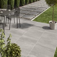 Terralis Dallas Outdoor Porcelain Tiles Grey 600x900x20mm