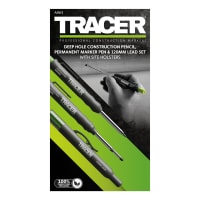 TRACER Complete Marking Kit - Deep Hole Marker Pen, Pencil and ALH1 Lead set with Holsters