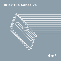 The Brick Tile Company Brick Slips Tile Adhesive Grey