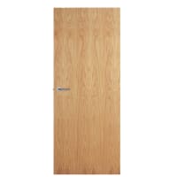 Premdor Flush Oak Veneer Fireshield FD30 Fire Door 2040 x 926 x 44mm