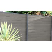 Piranha Bolt Down Composite Fence Kit 1800mm Antique Grey