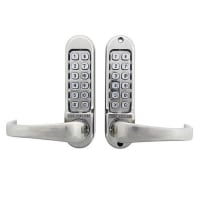 Codelocks Heavy Duty Lever Handle Type Digital Dead Latch Stainless Steel