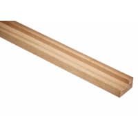 Burbidge FSC Dark Hardwood Fire Check Bead 22 x 26mm 2400mm