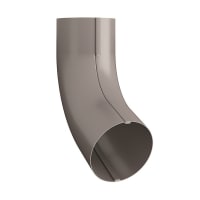 Lindab Conical Pipe Bend 70° BK 75mm Anthracite Metallic