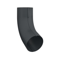 Lindab Conical Pipe Bend 70° BK 87mm Black