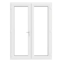 Crystal Triple Glazed French Door 1490 x 2055mm White
