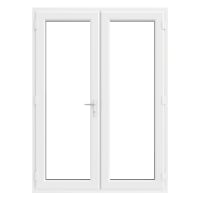 Crystal Triple Glazed French Door 1590 x 2090mm White