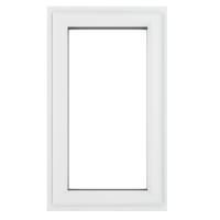 Crystal Triple Glazed Window White LH 610 x 820mm Clear