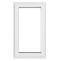 Crystal Triple Glazed Window White RH 610 x 1190mm Clear