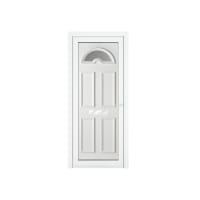 Crystal uPVC Front Door Sunburst Glass Sandringham White Left Hand Obscure Glass 920x2090mm