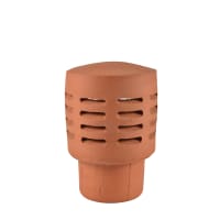Hepworth Terracotta Stell 125 Gas Terminal 345 x 180mm Red