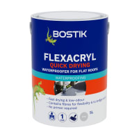 Bostik Flexacryl Solvent Free Water proofer 5 Litre Grey