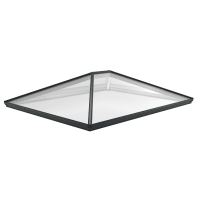 Infinity Roof Lantern Bespoke 14.00-14.49 Grey RAL 7016 Outside/White RAL 9010 Inside Neutral Glass