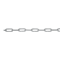 Long Link Chain Zinc 4 x 32 x 8mm x 3m