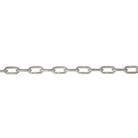 Mid Link Galvanised Chain 6 x 33 x 12mm x 2m