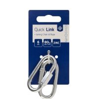 Quick Repair Link Zinc 6mm Pack of 2