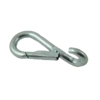 Spring Hook to Crue Zinc Plated 2.5