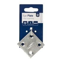 Staple on Plate Galvanised 50 x 50mm