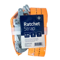 2t Ratchet Strap 50mm x 5m Orange
