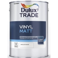 Dulux Trade Vinyl Matt Light & Space Absolute White 5L