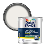 Dulux Trade Durable Kitchen & Bathroom Paint 2.5L Pure Brilliant White