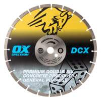 OX Spectrum General Purpose Premium Double Six Diamond Blade GP 350/20mm