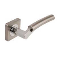 Ultimo Internal Door Pack Satin Nickel/Polished Chrome Dual Finish