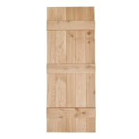 Heritage V Grooved Select Rustic Oak Ledged Door 1981 x 610 x 40mm