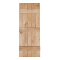 Heritage Select Rustic Bead & Butt Oak Ledged Door 1981 x 610 x 40mm