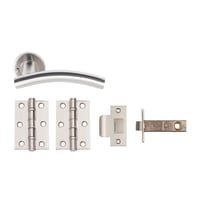 Choice Privacy Door Pack Satin Stainless Steel