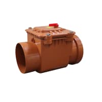 Fernco In-line Backwater Valve DN160 Brown