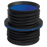 Fernco Icon (Internal) Pushfit Coupling 93-98mm/99-103mm Black, Blue