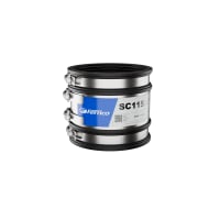 Fernco Standard Coupling 100-115mm Black