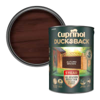 Cuprinol Ducksback 5 Year Waterproof 5L Autumn Brown