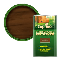 Cuprinol Trade External Wood Preserver 5 Litre Golden Brown