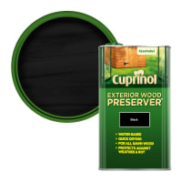 Cuprinol Exterior Wood Preserver 5L Black (BP