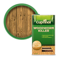 Cuprinol Woodworm Killer Low Odour Water Based 5L Clear