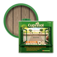 Cuprinol UV Guard Deck Oil 2.5 Litre Natural Pine