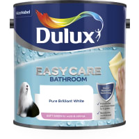 Dulux Easycare Bathroom Soft Sheen Pure Brilliant White 2.5L
