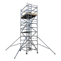 Double Width Alloy Tower 2m x 1.35m x 15.80