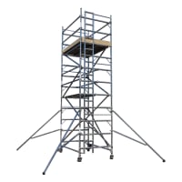 Double Width Alloy Tower 2.5m x 1.35m x 2.81m