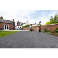 Marshalls Drivesett Tegula Sett Block Paving<BR>240 x 160 x 50mm<BR>Charcoal
