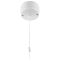 BG 800 Series 6A Pull Cord Ceiling Light Switch 2 Way White Moulded